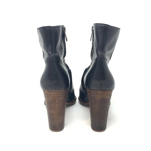 Madewell The Hynde Boot Size 8 True Black Leather - Picture 7 of 8